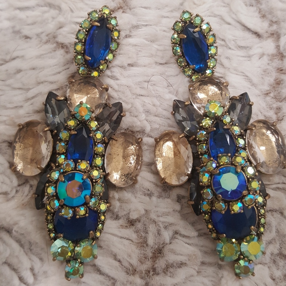 J.Crew earrings cocktail  party 3 inches long